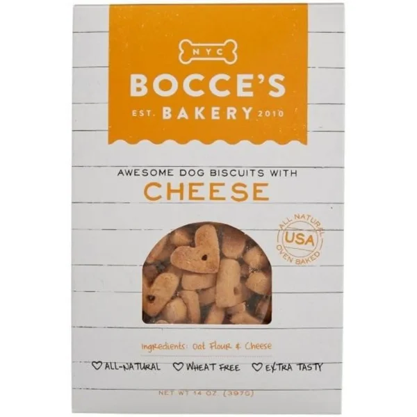 Bocces Biscuits Cheese 14oz.