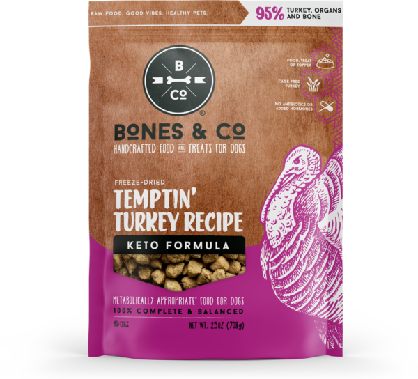 bones & Co FD Keto Temptin' Turkey Recipe 12oz